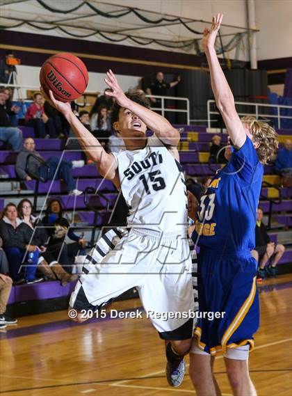 Thumbnail 3 in Pueblo South vs Wheat Ridge (CHSAA 4A 1st Round Playoff) photogallery.