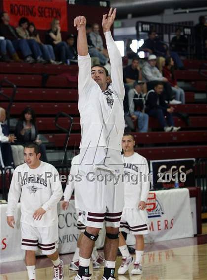 Thumbnail 2 in St. Francis vs. Pinewood (CIF CCS D5  Final) photogallery.