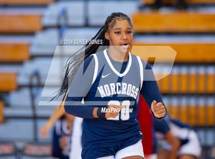 Thumbnail 3 in Norcross vs Pebblebrook (Nike Elite HS Showcase GA) photogallery.