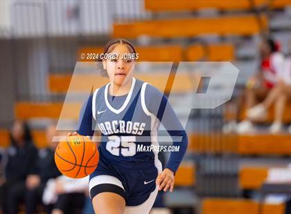 Thumbnail 3 in Norcross vs Pebblebrook (Nike Elite HS Showcase GA) photogallery.