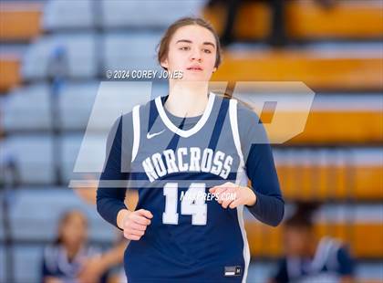Thumbnail 3 in Norcross vs Pebblebrook (Nike Elite HS Showcase GA) photogallery.