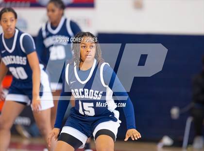 Thumbnail 3 in Norcross vs Pebblebrook (Nike Elite HS Showcase GA) photogallery.