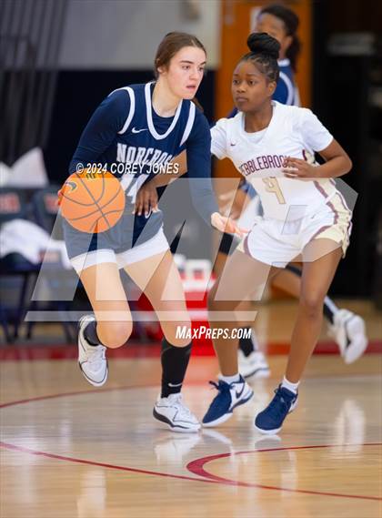 Thumbnail 2 in Norcross vs Pebblebrook (Nike Elite HS Showcase GA) photogallery.