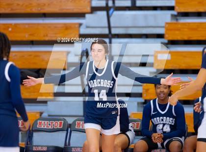 Thumbnail 3 in Norcross vs Pebblebrook (Nike Elite HS Showcase GA) photogallery.