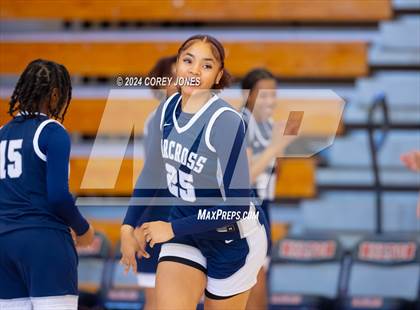 Thumbnail 2 in Norcross vs Pebblebrook (Nike Elite HS Showcase GA) photogallery.