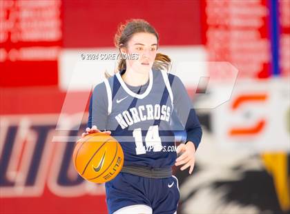 Thumbnail 1 in Norcross vs Pebblebrook (Nike Elite HS Showcase GA) photogallery.