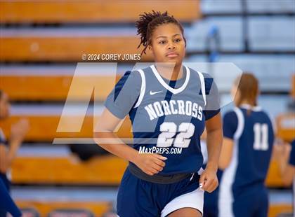 Thumbnail 3 in Norcross vs Pebblebrook (Nike Elite HS Showcase GA) photogallery.