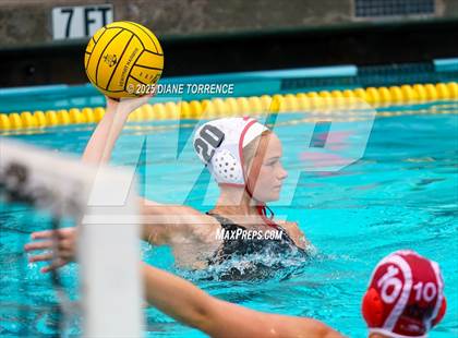 Thumbnail 2 in Mater Dei vs Orange Lutheran (Newport Invite) photogallery.