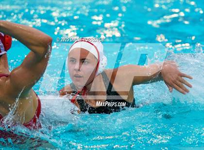 Thumbnail 2 in Mater Dei vs Orange Lutheran (Newport Invite) photogallery.