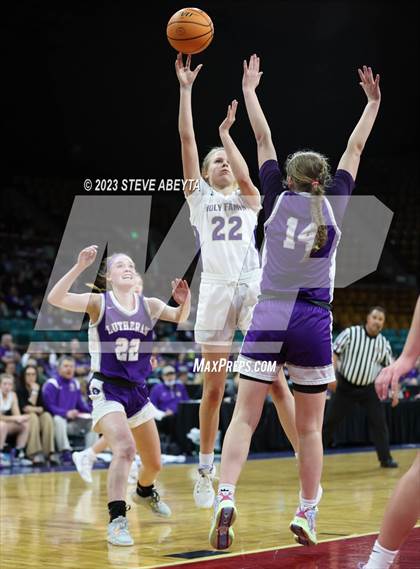 Thumbnail 2 in Lutheran vs. Holy Family (CHSAA 4A Semifinal) photogallery.