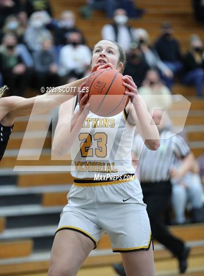 Thumbnail 2 in Worthington Kilbourne @ Watkins Memorial (OHSAA D1 District Semifinal) photogallery.