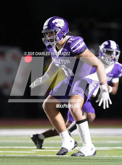 Thumbnail 2 in College Station vs Angleton (UIL 5A D1 Football Bi-District) photogallery.