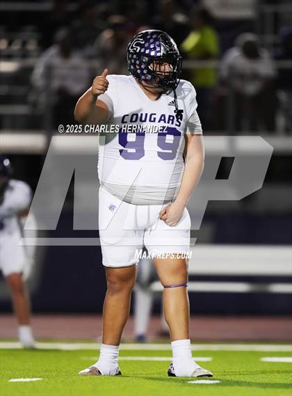 Thumbnail 1 in College Station vs Angleton (UIL 5A D1 Football Bi-District) photogallery.
