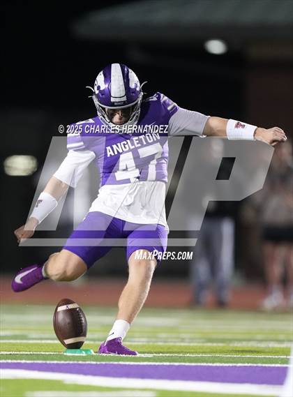 Thumbnail 1 in College Station vs Angleton (UIL 5A D1 Football Bi-District) photogallery.
