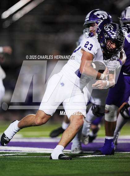 Thumbnail 1 in College Station vs Angleton (UIL 5A D1 Football Bi-District) photogallery.