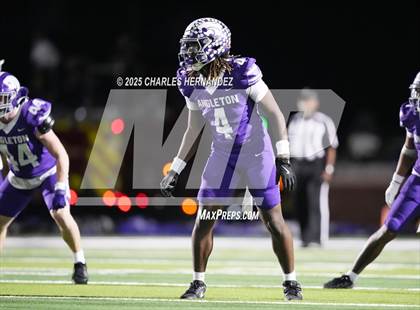 Thumbnail 1 in College Station vs Angleton (UIL 5A D1 Football Bi-District) photogallery.