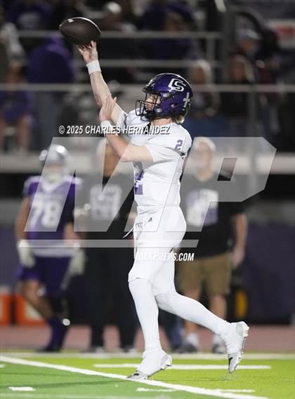 Thumbnail 1 in College Station vs Angleton (UIL 5A D1 Football Bi-District) photogallery.