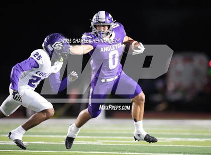 Thumbnail 1 in College Station vs Angleton (UIL 5A D1 Football Bi-District) photogallery.