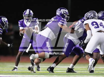 Thumbnail 3 in College Station vs Angleton (UIL 5A D1 Football Bi-District) photogallery.