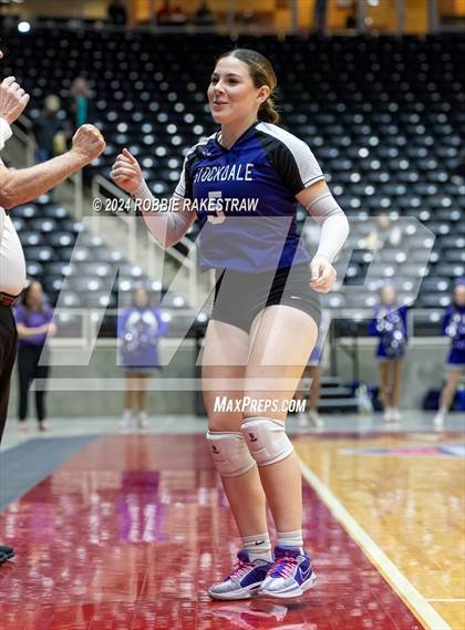 Thumbnail 3 in Boyd vs. Stockdale (UIL 3A Volleyball Division II Final) photogallery.