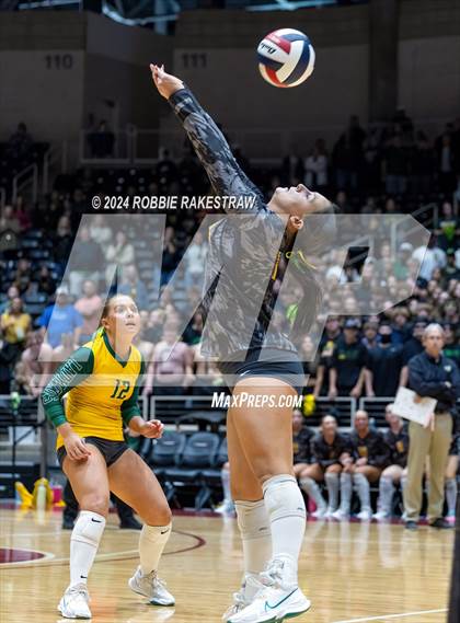 Thumbnail 2 in Boyd vs. Stockdale (UIL 3A Volleyball Division II Final) photogallery.