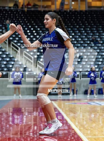 Thumbnail 2 in Boyd vs. Stockdale (UIL 3A Volleyball Division II Final) photogallery.
