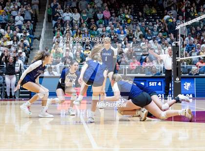 Thumbnail 2 in Boyd vs. Stockdale (UIL 3A Volleyball Division II Final) photogallery.