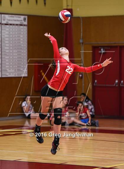 Thumbnail 3 in Montgomery @ Cardinal Newman (Rivalry Game) photogallery.