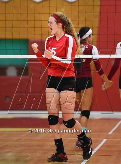 Thumbnail 2 in Montgomery @ Cardinal Newman (Rivalry Game) photogallery.