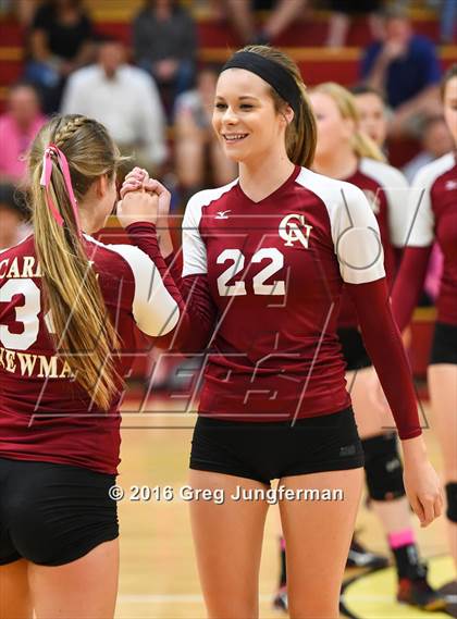 Thumbnail 2 in Montgomery @ Cardinal Newman (Rivalry Game) photogallery.