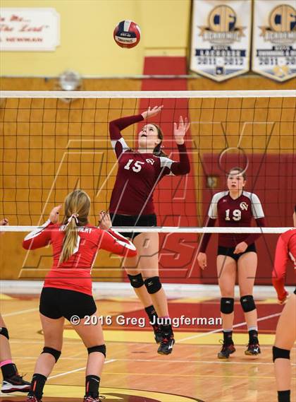 Thumbnail 2 in Montgomery @ Cardinal Newman (Rivalry Game) photogallery.
