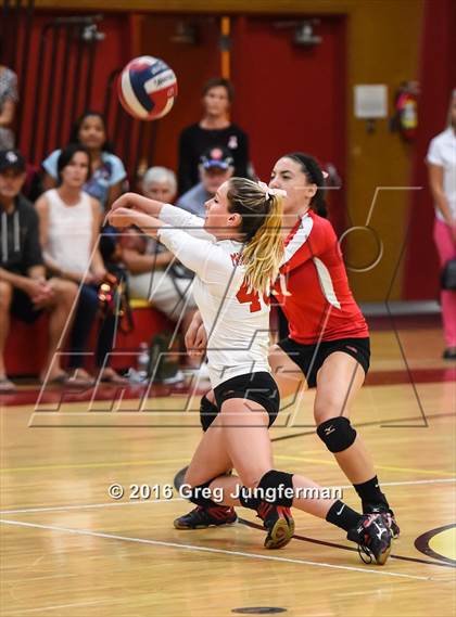 Thumbnail 2 in Montgomery @ Cardinal Newman (Rivalry Game) photogallery.