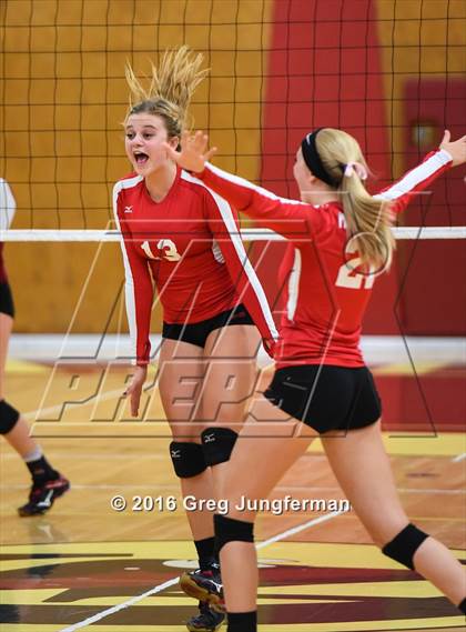 Thumbnail 1 in Montgomery @ Cardinal Newman (Rivalry Game) photogallery.