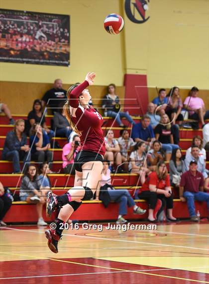 Thumbnail 3 in Montgomery @ Cardinal Newman (Rivalry Game) photogallery.
