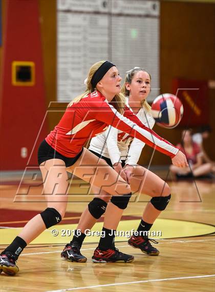 Thumbnail 2 in Montgomery @ Cardinal Newman (Rivalry Game) photogallery.