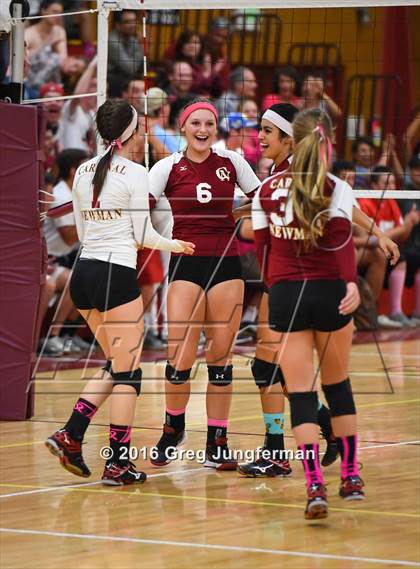 Thumbnail 1 in Montgomery @ Cardinal Newman (Rivalry Game) photogallery.