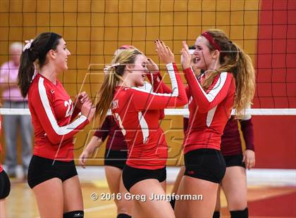 Thumbnail 2 in Montgomery @ Cardinal Newman (Rivalry Game) photogallery.