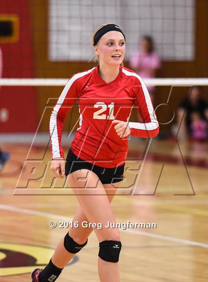 Thumbnail 3 in Montgomery @ Cardinal Newman (Rivalry Game) photogallery.