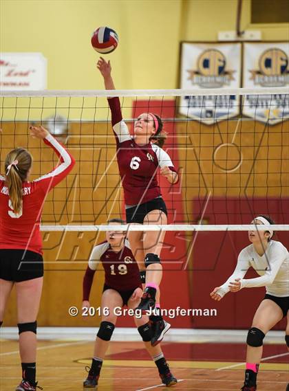 Thumbnail 1 in Montgomery @ Cardinal Newman (Rivalry Game) photogallery.