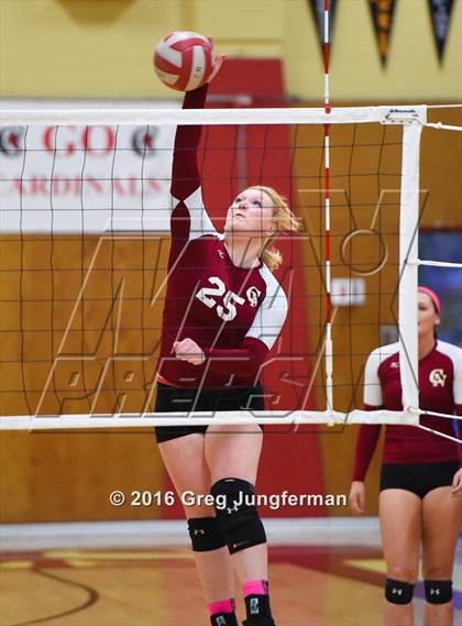 Thumbnail 3 in Montgomery @ Cardinal Newman (Rivalry Game) photogallery.