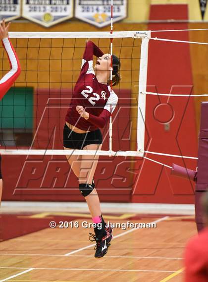 Thumbnail 3 in Montgomery @ Cardinal Newman (Rivalry Game) photogallery.