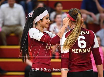 Thumbnail 3 in Montgomery @ Cardinal Newman (Rivalry Game) photogallery.