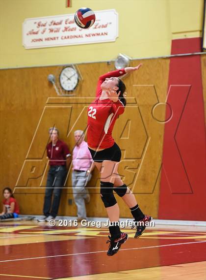 Thumbnail 3 in Montgomery @ Cardinal Newman (Rivalry Game) photogallery.