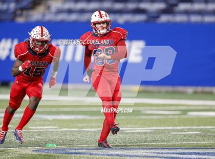 Thumbnail 1 in Irwin County vs. Brooks County (GHSA 1A Public Championship) photogallery.