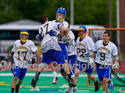 Thumbnail 3 in Bayport-Blue Point vs. Cazenovia (NYSPHSAA Class C Final) photogallery.