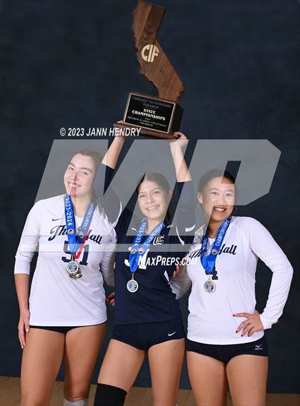 Thumbnail 3 in Campbell Hall vs. Sacred Heart Cathedral Preparatory (CIF State D2 Final Awards) photogallery.