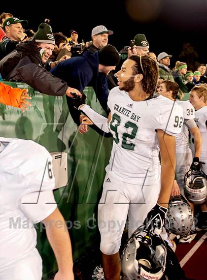 Thumbnail 2 in Granite Bay vs. Oak Ridge (CIF SJS D1 Final) photogallery.