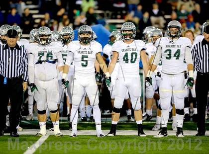 Thumbnail 2 in Granite Bay vs. Oak Ridge (CIF SJS D1 Final) photogallery.