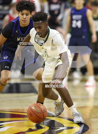 Thumbnail 1 in Olathe West vs Rock Bridge (Norm Stewart Classic) photogallery.