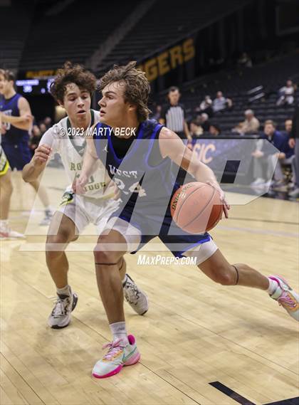 Thumbnail 1 in Olathe West vs Rock Bridge (Norm Stewart Classic) photogallery.